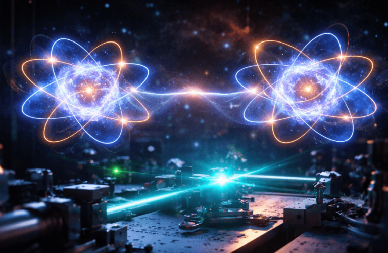 Científicos observan por primera vez átomos en dos lugares a la vez y confirman un fenómeno cuántico clave para entender el universo Científicos observan por primera vez átomos en dos lugares a la vez y confirman un fenómeno cuántico clave para entender el universo