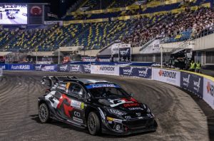 Katsuta se luce en Gran Canaria y lidera el Rally Islas Canarias