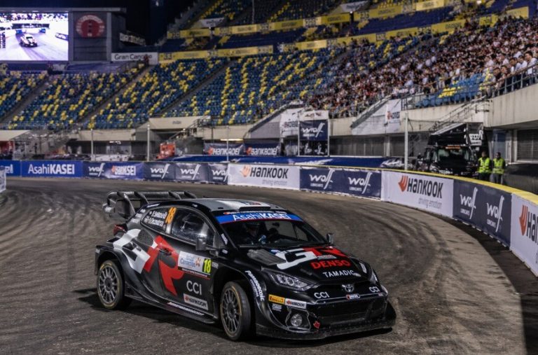 Katsuta se luce en Gran Canaria y lidera el Rally Islas Canarias Katsuta se luce en Gran Canaria y lidera el Rally Islas Canarias