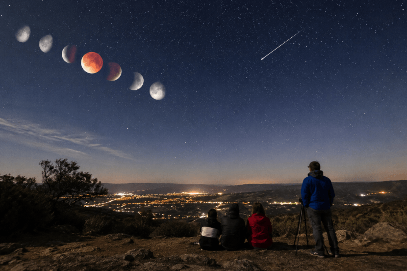 Los Villares ofrecerá una experiencia astronómica única en Córdoba con eclipse solar y Perseidas en una misma noche