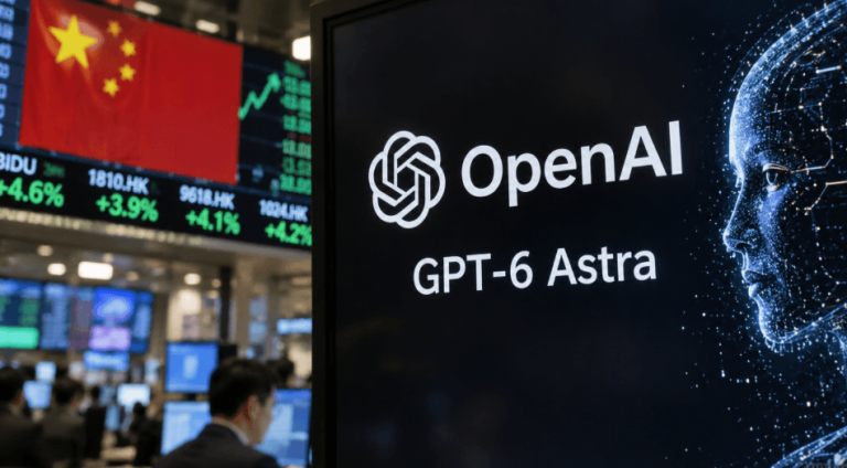 Las acciones chinas de IA avanzan tras el lanzamiento de GPT-6 Astra; MiniMax sube un 6,5% Las acciones chinas de IA avanzan tras el lanzamiento de GPT-6 Astra; MiniMax sube un 6,5%